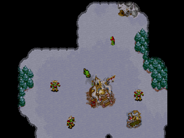 Warcraft II: The Dark Saga - Screenshot - Gameplay (World) - 640x480