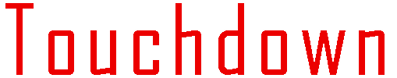 Touchdown - Clear Logo (World) - 509x100