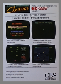 Electric Adventures' Classics - Box - Back (Europe) - 497x680