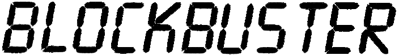 Blockbuster - Clear Logo (North America) - 704x97