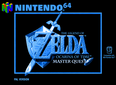 The Legend of Zelda: Ocarina of Time Master Quest - Box - Front - Reconstructed (Europe) - 1469x1071