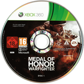 Medal of Honor: Warfighter - Disc (Europe) - 2863x2863