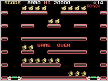 Fruit Panic - Screenshot - Game Over (World) - 256x192