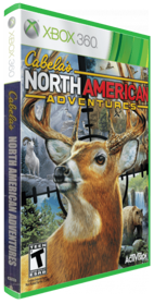 Cabela's North American Adventures - Box - 3D (North America) - 305x600