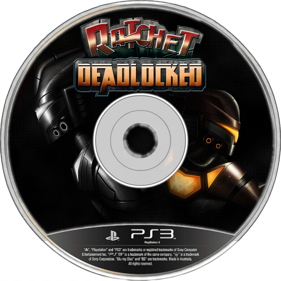 Ratchet: Deadlocked - Disc (World) - 1417x1417