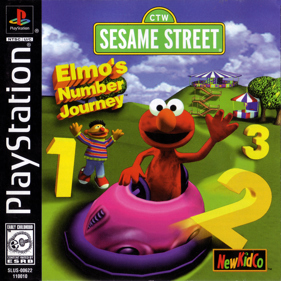 Sesame Street: Elmo's Number Journey - Box - Front (North America) - 1000x1000