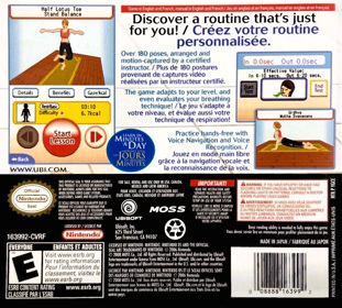 Quick Yoga Training: Learn in Minutes a Day - Box - Back (Canada) - 941x848