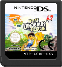 Go, Diego, Go! Great Dinosaur Rescue - Cart - Front (Europe) - 517x564