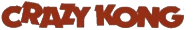 Crazy Kong - Clear Logo (Europe) - 494x77