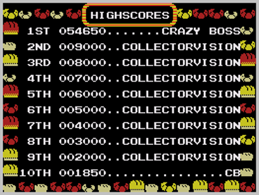 Comic Bakery - Screenshot - High Scores (World) - 262x198