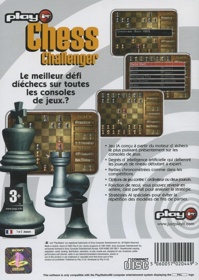 Chess Challenger - Box - Back (France) - 483x680