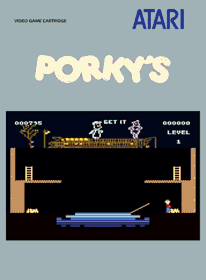 Porky's - Fanart - Box - Front (North America) - 600x815