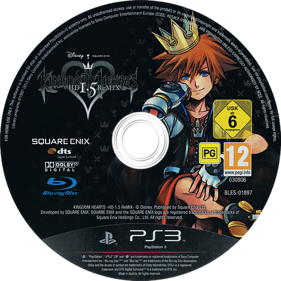 Kingdom Hearts HD 1.5 ReMIX - Disc (World) - 500x500