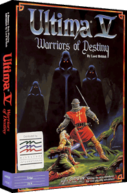 Ultima V: Warriors of Destiny - Box - 3D (North America) - 820x1244