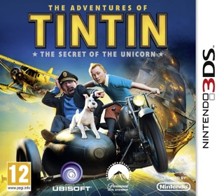 The Adventures of Tintin: The Game - Box - Front (Europe) - 1511x1366