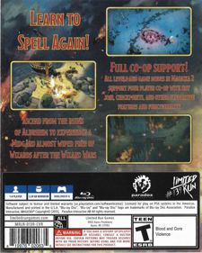 Magicka 2 - Box - Back (North America) - 641x800