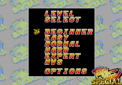 Fatal Fury Special - Screenshot - Game Select (World) - 640x448