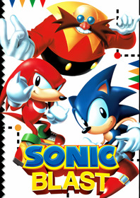 Sonic Blast - Fanart - Box - Front (Japan) - 1800x2550