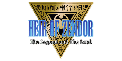 Heir of Zendor: The Legend and the Land - Clear Logo (Japan) - 640x320