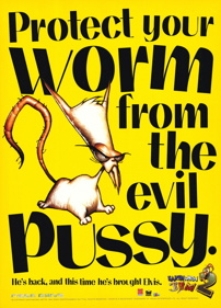 Earthworm Jim 2 - Advertisement Flyer - Front (United Kingdom) - 1799x2500