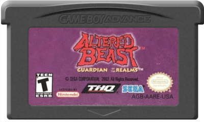Altered Beast: Guardian of the Realms - Cart - Front (North America) - 594x355