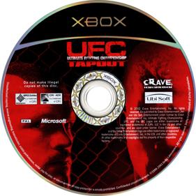 UFC: Ultimate Fighting Championship: Tapout - Disc (Europe) - 764x764