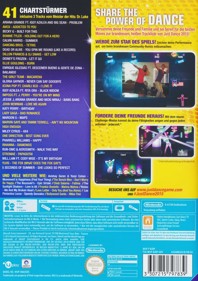 Just Dance 2016 - Box - Back (Germany) - 906x1285