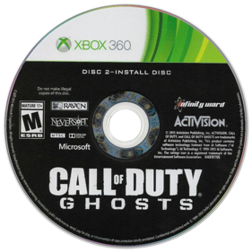 Call of Duty: Ghosts - Disc (North America) - 900x900