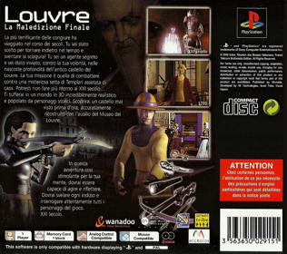 Louvre: The Final Curse - Box - Back (Italy) - 1138x1009