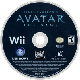 James Cameron's Avatar: The Game - Disc (North America) - 1280x1280