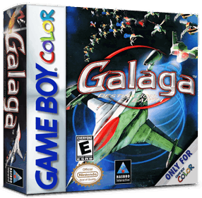 Galaga: Destination Earth - Box - 3D (North America) - 1016x998