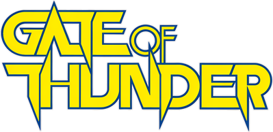 Gate of Thunder - Clear Logo (Japan) - 1200x584