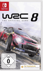 WRC 8: FIA World Rally Championship - Box - Front - Reconstructed (Germany) - 615x998