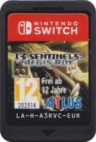 13 Sentinels: Aegis Rim - Cart - Front (Europe) - 332x491
