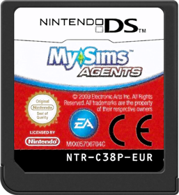 MySims Agents - Cart - Front (Europe) - 517x564