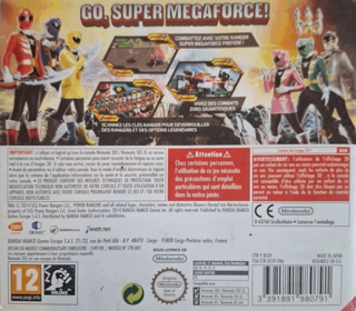 Power Rangers Super Megaforce - Box - Back (France) - 930x815