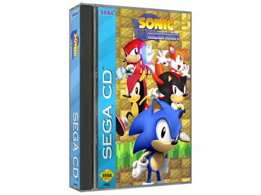 Sonic The Hedgehog MegaMix - Box - 3D (World) - 1611x1208