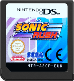 Sonic Rush - Cart - Front (Europe) - 517x564