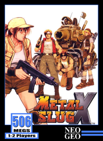 Metal Slug X: Super Vehicle - 001 - Fanart - Box - Front (World) - 788x1080