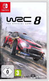 WRC 8: FIA World Rally Championship - Box - Front - Reconstructed (Europe) - 898x1466