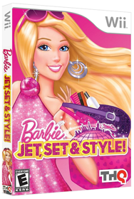 Barbie: Jet, Set & Style! - Box - 3D (North America) - 393x586