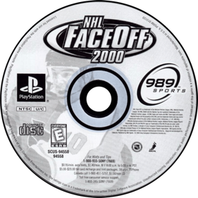NHL FaceOff 2000 - Disc (North America) - 700x700