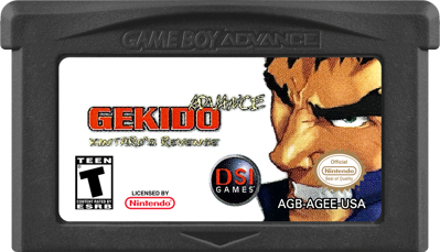 Gekido Advance: Kintaro's Revenge - Cart - Front (North America) - 1000x574