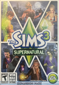 The Sims 3: Supernatural - Box - Front (North America) - 1073x1538