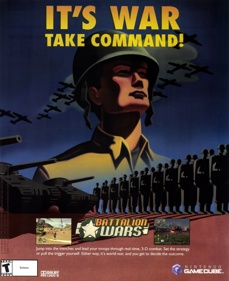 Battalion Wars - Advertisement Flyer - Front (United States) - 1774x2175