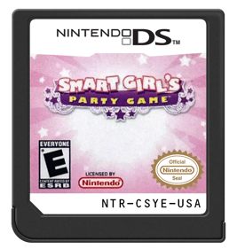 Smart Girl's Party Game - Cart - Front (North America) - 571x600