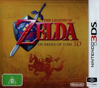 The Legend of Zelda: Ocarina of Time 3D - Box - Front (Australia) - 903x800