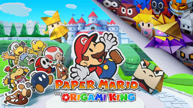 Paper Mario: The Origami King - Banner (United States) - 2550x1434