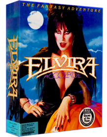 Elvira: The Fantasy Adventure - Box - 3D (North America) - 622x800