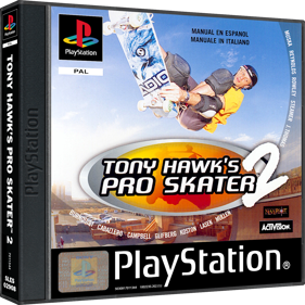Tony Hawk's Pro Skater 2 - Box - 3D (Spain) - 1429x1429
